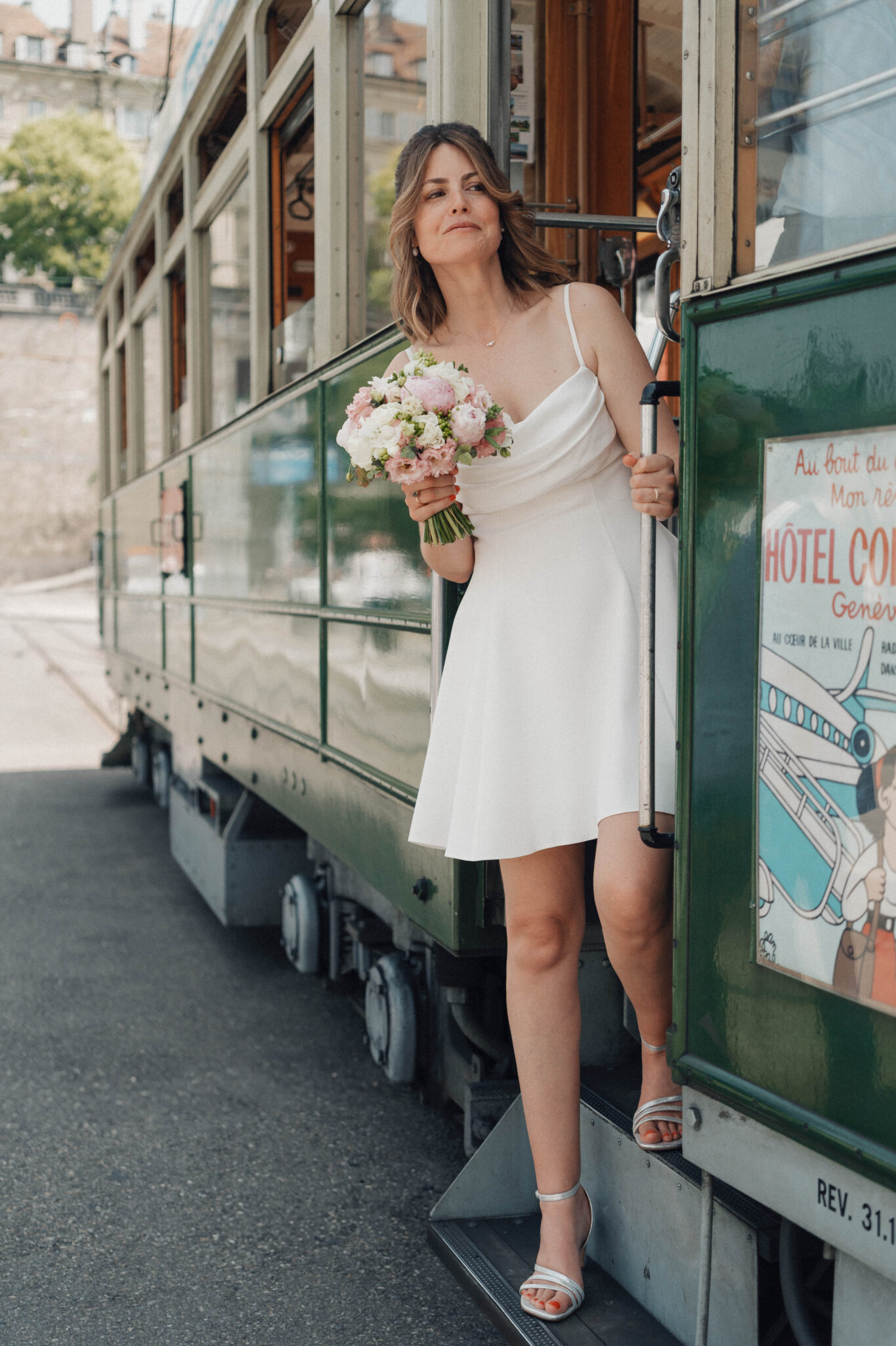 Mariage tram historique Genève