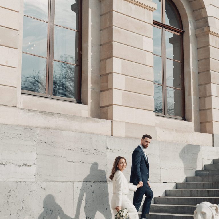 Mariage civil au Palais Eynard à Genève